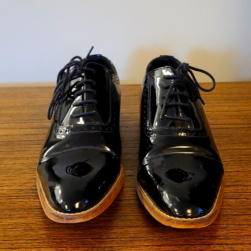 Hardy Patent Leather Oxfords